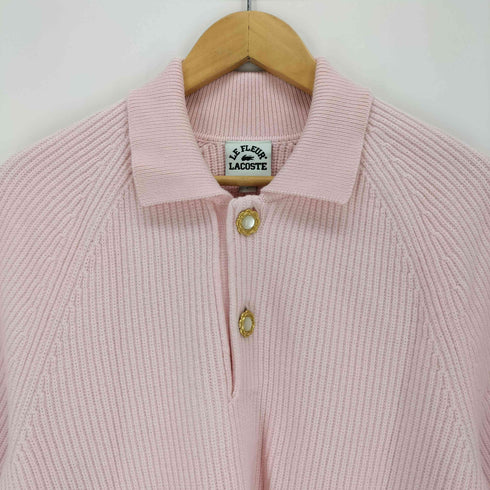 ラコステ LACOSTE LE FLEUR アルパカウールニットポロシャツ メンズ import:L