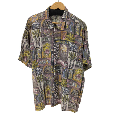 パタゴニア patagonia 90S 95年製 総柄 ACシャツ メンズ import:L