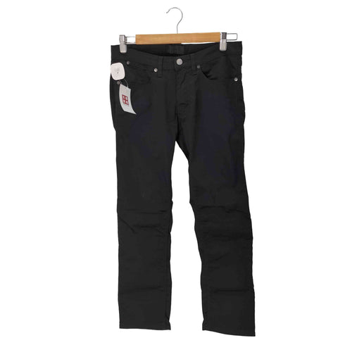アクネストゥディオズ ACNE STUDIOS MAX SATIN BLACK スキニーパンツ メンズ 30/32