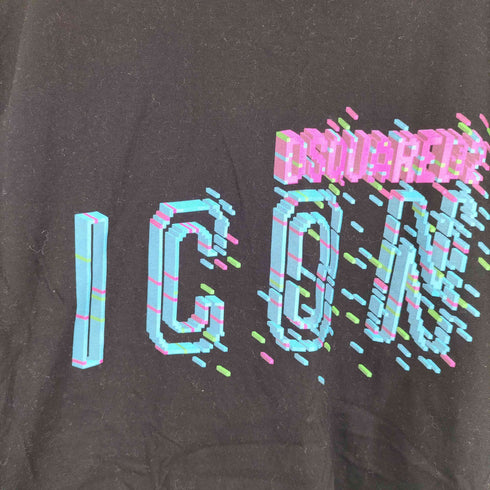 ディースクエアード DSQUARED2 ICON フロントプリント S/S Tシャツ メンズ JPN:M