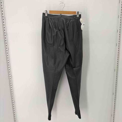 ミスタージュンコ Mr.JUNKO 3タックジョッパーズレザーパンツ レディース JPN:M