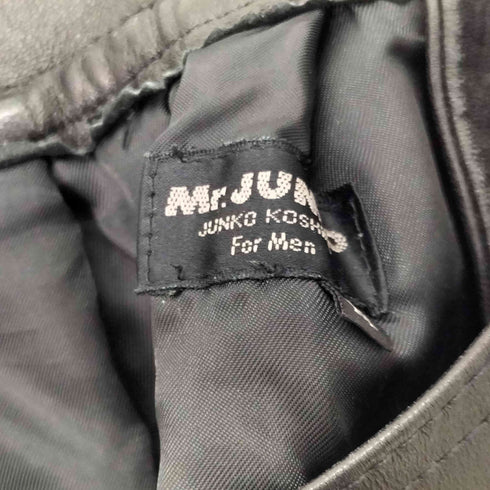ミスタージュンコ Mr.JUNKO 3タックジョッパーズレザーパンツ レディース JPN:M