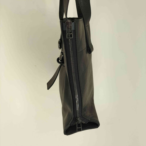 ディスコードヨウジヤマモト discord Yohji Yamamoto Zipper shoulder ジッパー レザー ショルダー バッグ メンズ