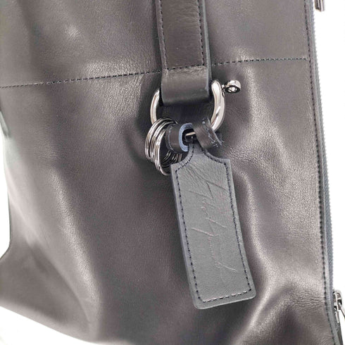 ディスコードヨウジヤマモト discord Yohji Yamamoto Zipper shoulder ジッパー レザー ショルダー バッグ メンズ