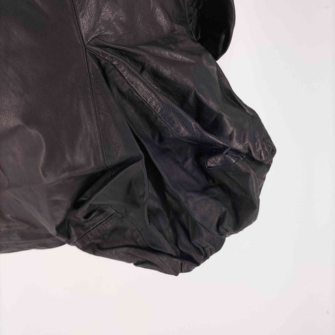 ディスコードヨウジヤマモト discord Yohji Yamamoto Unevenness tote Leather アンイーヴンネス トート レザー ショルダーバッグ メンズ