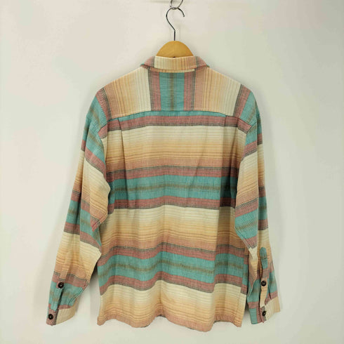 パタゴニア patagonia 90S 94年製 L/S ブランケットストライプネルシャツ メンズ import:M