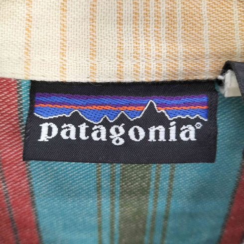 パタゴニア patagonia 90S 94年製 L/S ブランケットストライプネルシャツ メンズ import:M