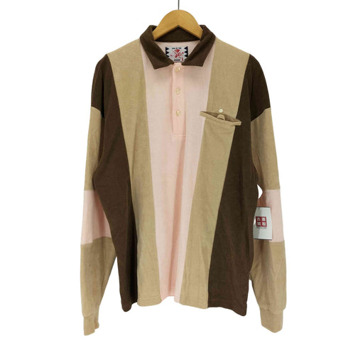 サノバチーズ SON OF THE CHEESE PILE STRIPE SHIRT メンズ JPN:L