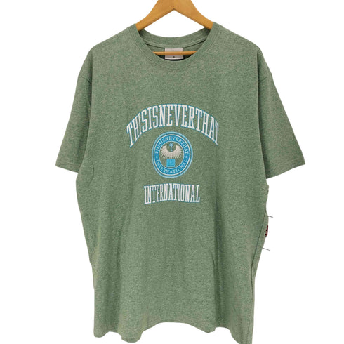 ディスイズネバーザット thisisneverthat Color Heathered Tee メンズ JPN:XL