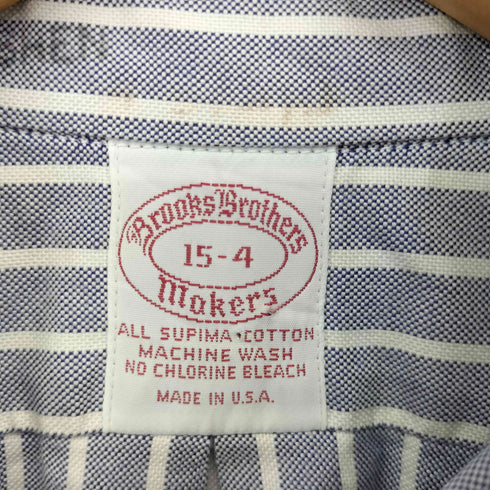 ブルックスブラザーズ BROOKS BROTHERS ストライプ BD L/S シャツ メンズ 15-4
