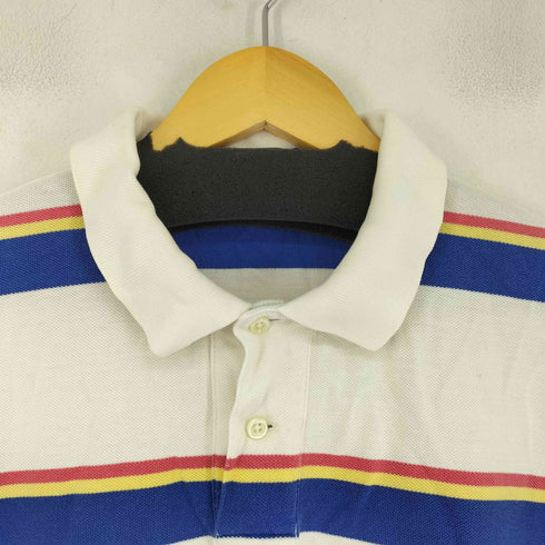 ポロラルフローレン POLO RALPH LAUREN スモールポニー刺繍 S/S ボーダーポロシャツ メンズ JPN:XL