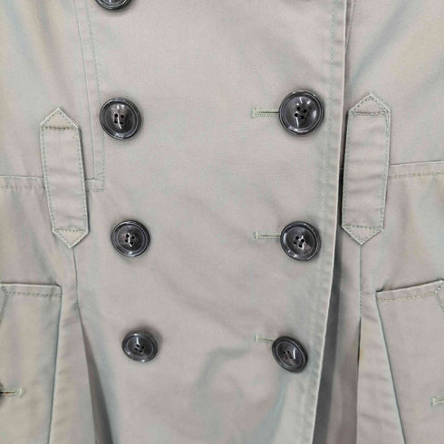 ページボーイ PAGEBOY 玉虫色トレンチコート レディース JPN:M