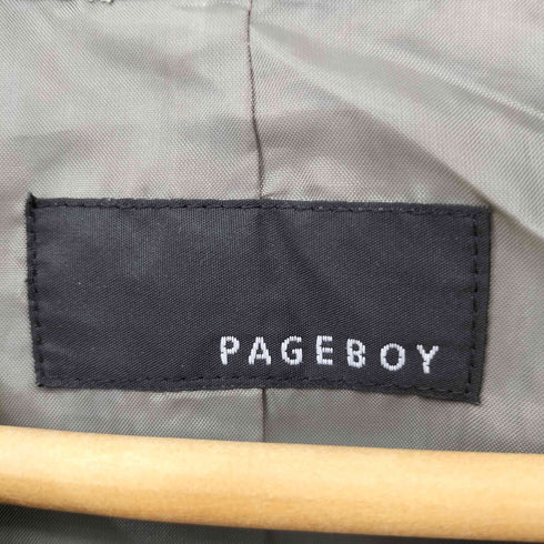 ページボーイ PAGEBOY 玉虫色トレンチコート レディース JPN:M