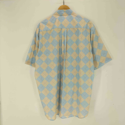 navy archive アーガイルシャツ メンズ JPN:L