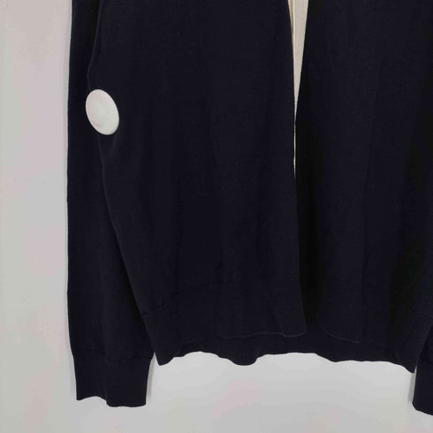 サンドロ sandro バイカラー Sロゴカーディガン メンズ import:XL