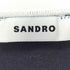 サンドロ sandro バイカラー Sロゴカーディガン メンズ import:XL