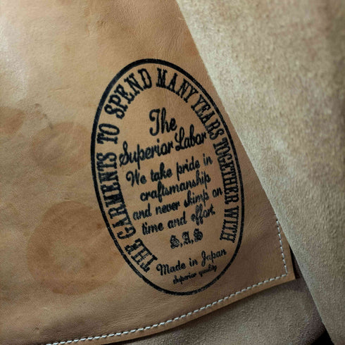 シュペリオールレイバー THE SUPERIOR LABOR ペンキ加工 トートバッグ レディース