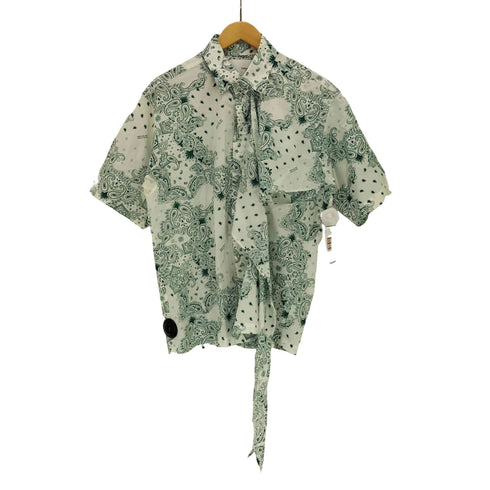 ヨシオクボグランドフロア yoshiokubo GROUNDFLOOR S/S PAISLEY SCARF SHIRT メンズ JPN:2