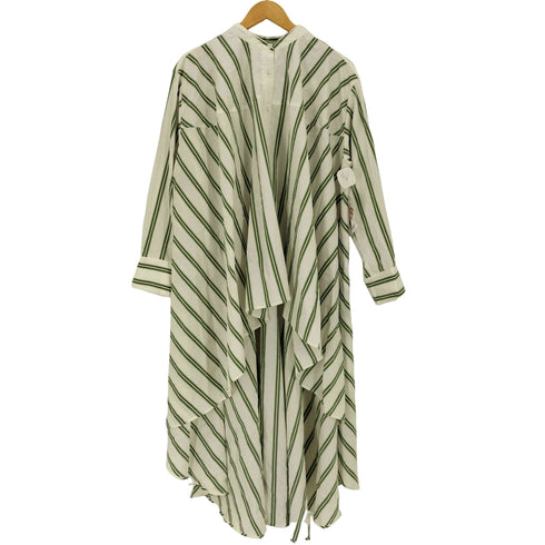 ミュラーオブヨシオクボ muller of yoshiokubo moy STRIPE FLARE LONG SHIRT レディース