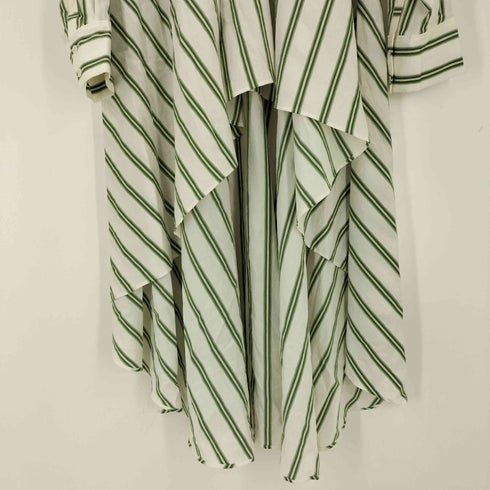 ミュラーオブヨシオクボ muller of yoshiokubo moy STRIPE FLARE LONG SHIRT レディース