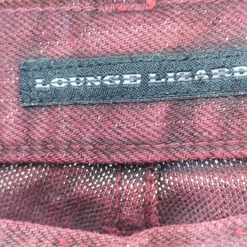 ラウンジリザード LOUNGELIZARD ラメスキニーパンツ メンズ 1