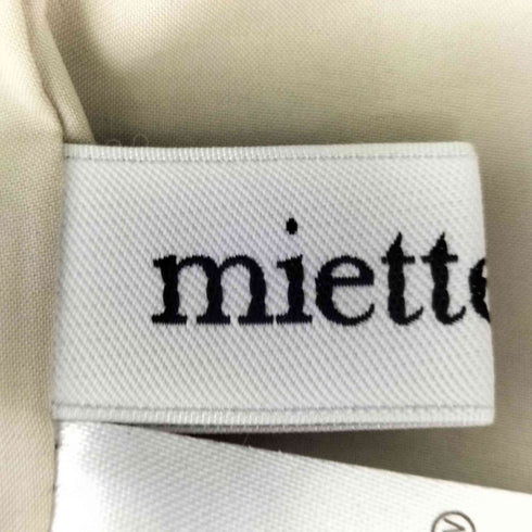 ミエット miette 1 / 4 チュールティアードワンピース レディース FREE