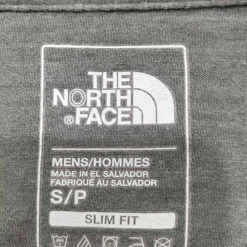 ザノースフェイス THE NORTH FACE SLIM FIT プリントロゴ Tシャツ メンズ import:S