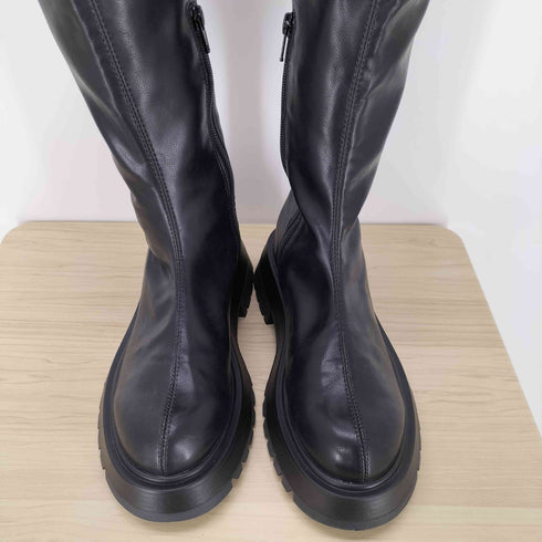 マウジー moussy stretch chunky ロングブーツ レディース JPN:M