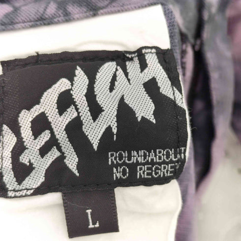 レフラー Leflah タイダイショーツ メンズ L