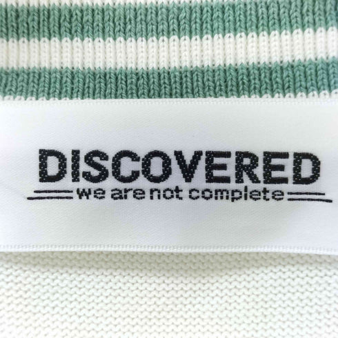 ディスカバード DISCOVERED リブライン ニットカットソー メンズ