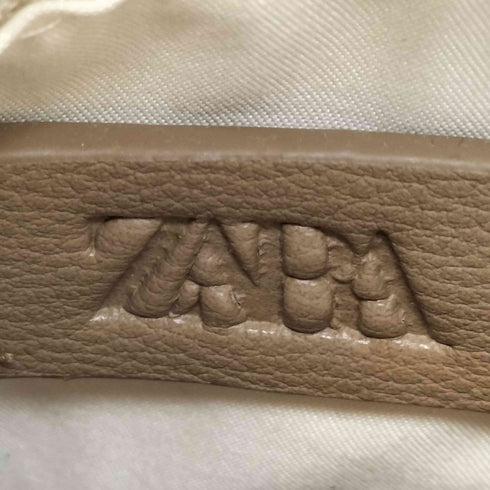 ザラ ZARA ヴィーガンレザーショルダーバッグ レディース