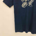 フォーティーファイブアールピーエム 45RPM STUDIO BLUE CAFE S/S インディゴ ロゴプリント Vネック Tシャツ レディース