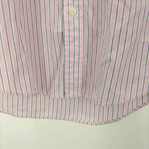 ラルフローレン RALPH LAUREN CUSTOM FIT ポニー刺繍 ストライプ ボタンダウンシャツ メンズ import:XS