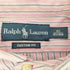 ラルフローレン RALPH LAUREN CUSTOM FIT ポニー刺繍 ストライプ ボタンダウンシャツ メンズ import:XS