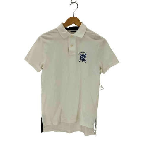 ポロラルフローレン POLO RALPH LAUREN CUSTOM FIT エンブレム刺繍 鹿の子ポロシャツ メンズ import:S