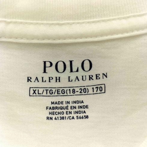 ポロラルフローレン POLO RALPH LAUREN ビックポニー刺繍ロゴ ロングスリーブカットソー メンズ import:XL