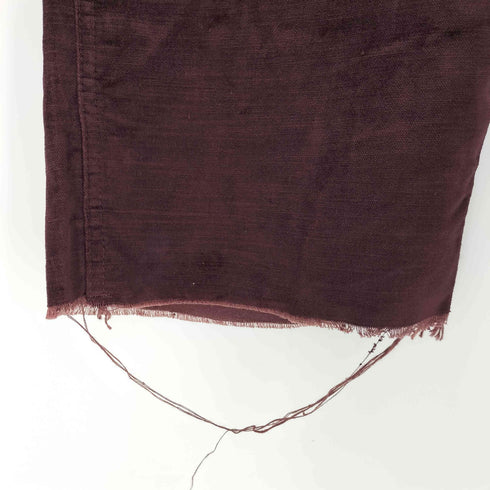 ニードルズ Needles ベルベット カットオフ ショーツ メンズ XS