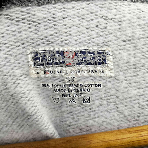 ジャージーズ JERZEES メキシコ製 前V クルーネックスウェット メンズ 2X