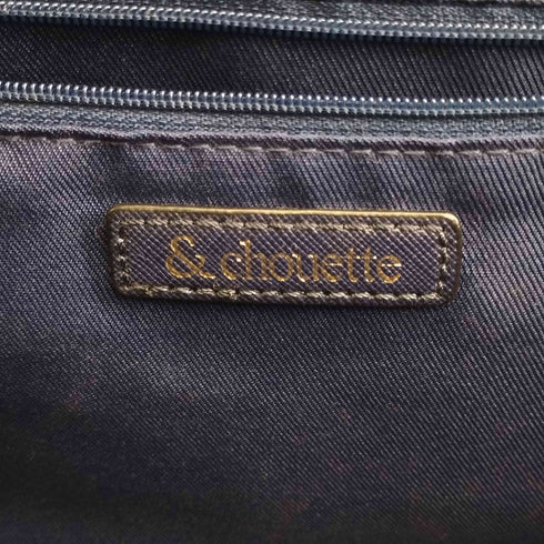 アンドシュエット &chouette レザーハンドバッグ レディース