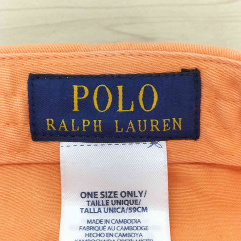 ポロラルフローレン POLO RALPH LAUREN ポニー刺しゅう キャップ メンズ