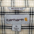 カーハート Carhartt RELAXED FIT 両ポケット チェック S/S シャツ メンズ import:XL