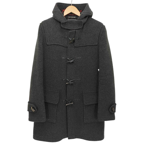 グローバーオール Gloverall 裏地チェック ダッフルコート メンズ import:M