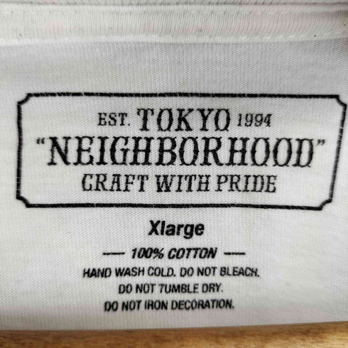 ネイバーフッド NEIGHBORHOOD 刺繍クルーネックTシャツ メンズ JPN:XL