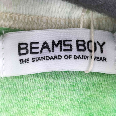 ビームスボーイ BEAMS BOY プリント リンガー Tシャツ レディース FREE
