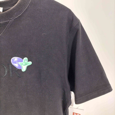 ディオール Dior 21SS Oversized Tee オーバーサイズ ロゴ 刺繍 Tシャツ メンズ import:M