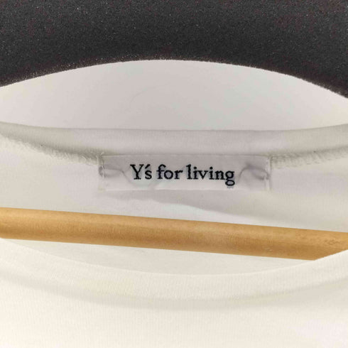 ワイズフォーリビング Ys for living レーヨン クルーネック カットソー レディース