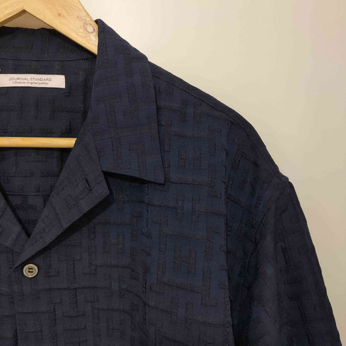 ジャーナルスタンダード JOURNAL STANDARD 23SS 柄オープンカラーシャツ Swell UP ジャガードCPO シャツジャケット メンズ import:L