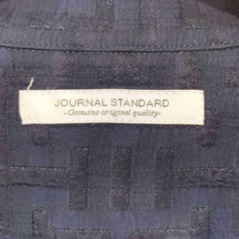 ジャーナルスタンダード JOURNAL STANDARD 23SS 柄オープンカラーシャツ Swell UP ジャガードCPO シャツジャケット メンズ import:L
