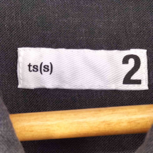 s ts フロントボタン半袖つなぎ レディース 2
