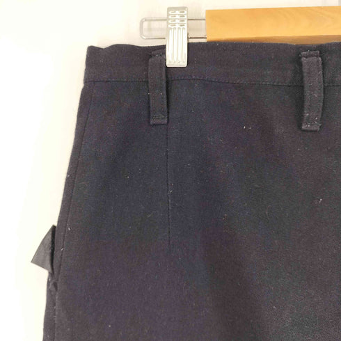 aaAaa ウール混サイドポケットパンツ レディース